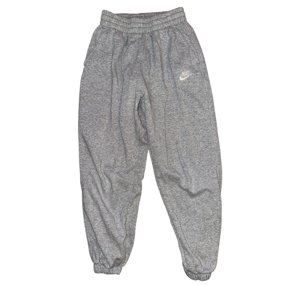 Nike Women Sportswear Essential Fleece Joggers Heather Grey Medium BV4095-063